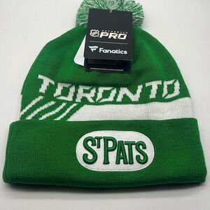 Toronto St. Pats Fanatics Authentic Pro Alternate Logo Knit Pom‎ Hat beanie NWT